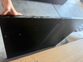 Black Flat Panel mirror Back Panel