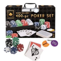 Game Gallery 400-Piece Poker Chip Set
