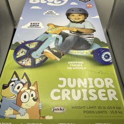Bluey Junior Cruiser Trike Ride On Toy