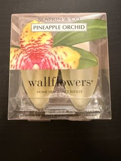 New Bath & Body Works 2pk Pineapple Orchid Wallflowers