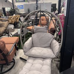 Egg Chair Swing With Stand 