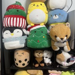Squishmallow And Other Plushies