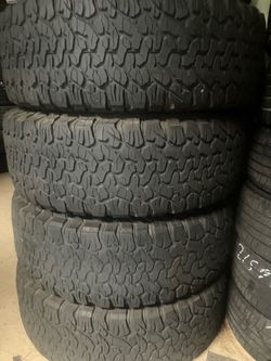 Tires 285-70r17 bf Goodrich
