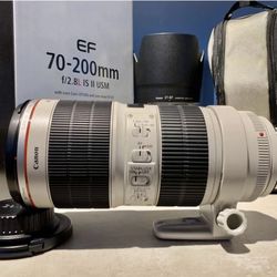 Canon 70-200mm f2.8 II Lens