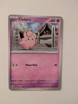 Clefairy Pokemon Card TWM 078