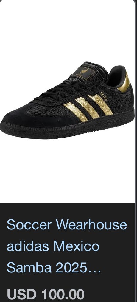 Adidas Tenis México #9 Men,, #10 Women