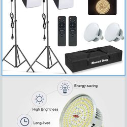 MOUNTDOG Softbox Lighting Kit