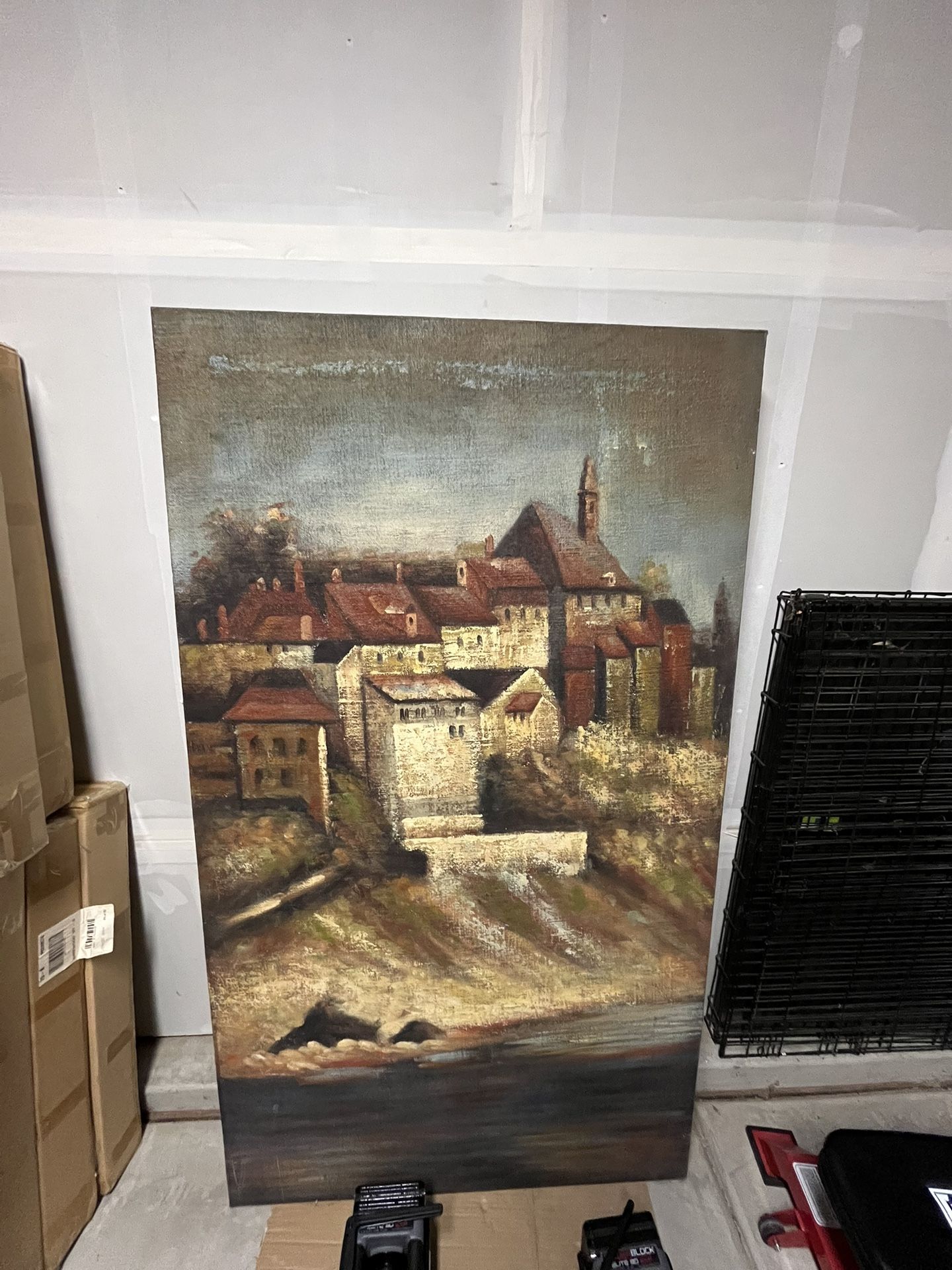 2 Identical Large Paintings