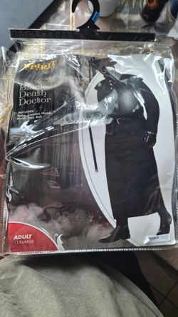 Spirit Black Death Doctor Halloween Costume XL