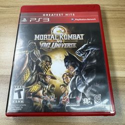 PS3 Mortal Kombat Vs Dc Universe 