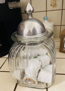 Glass Cookie Jar