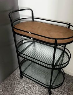 Studio 3B Metal Bar Cart