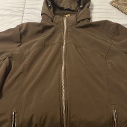 Like New 3x Winter Coat Very With Hoodie Soft Interior