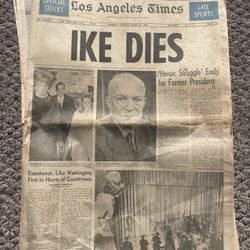 Various Vintage Newspapers From 1(contact info removed)