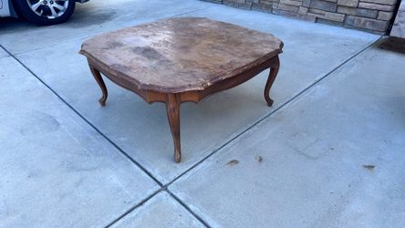 Antique living room table