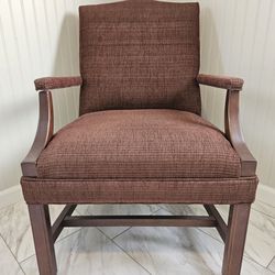 Exposed Wood Camel-Back Chair
Chair