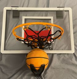 Over the Mini Basketball Hoop $20