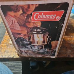 Coleman 2 Mantle Model 220 Ban New In Box