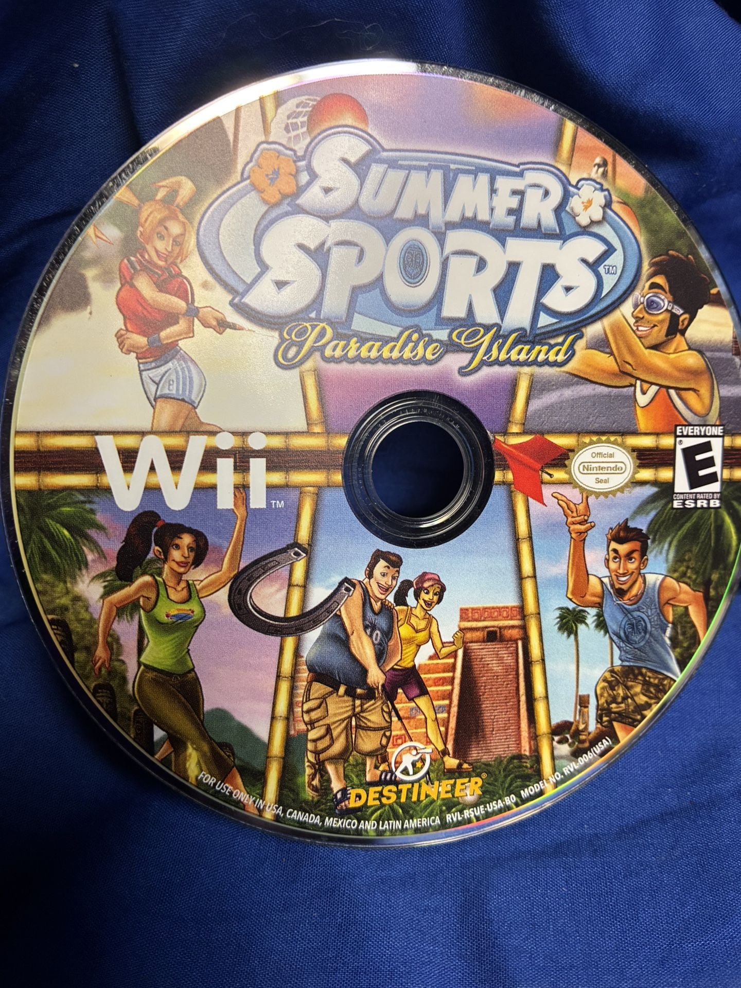 Summer sports Paradise Island