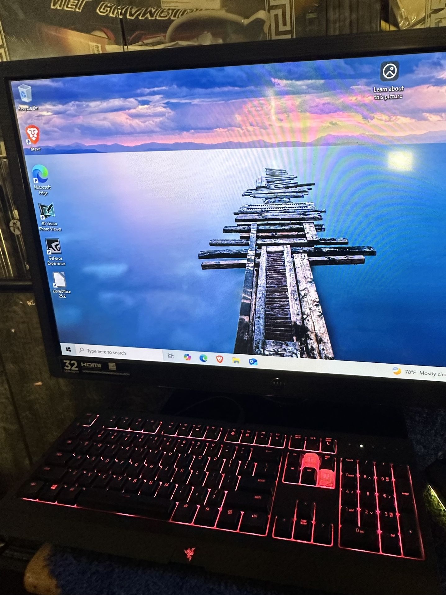 Lots Of Windows 10 Desktops Complete With Monitor, Tower, Keyboard And Mouse ($100 Each)
