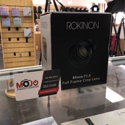 ROKINON 85mm T1.5 LENSE