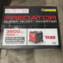Predator 3500 Generator 