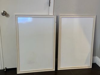 2 Dry erase boards 2x3