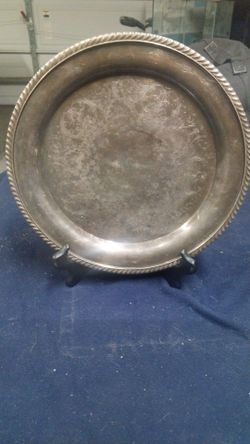 Silver Plated Tray