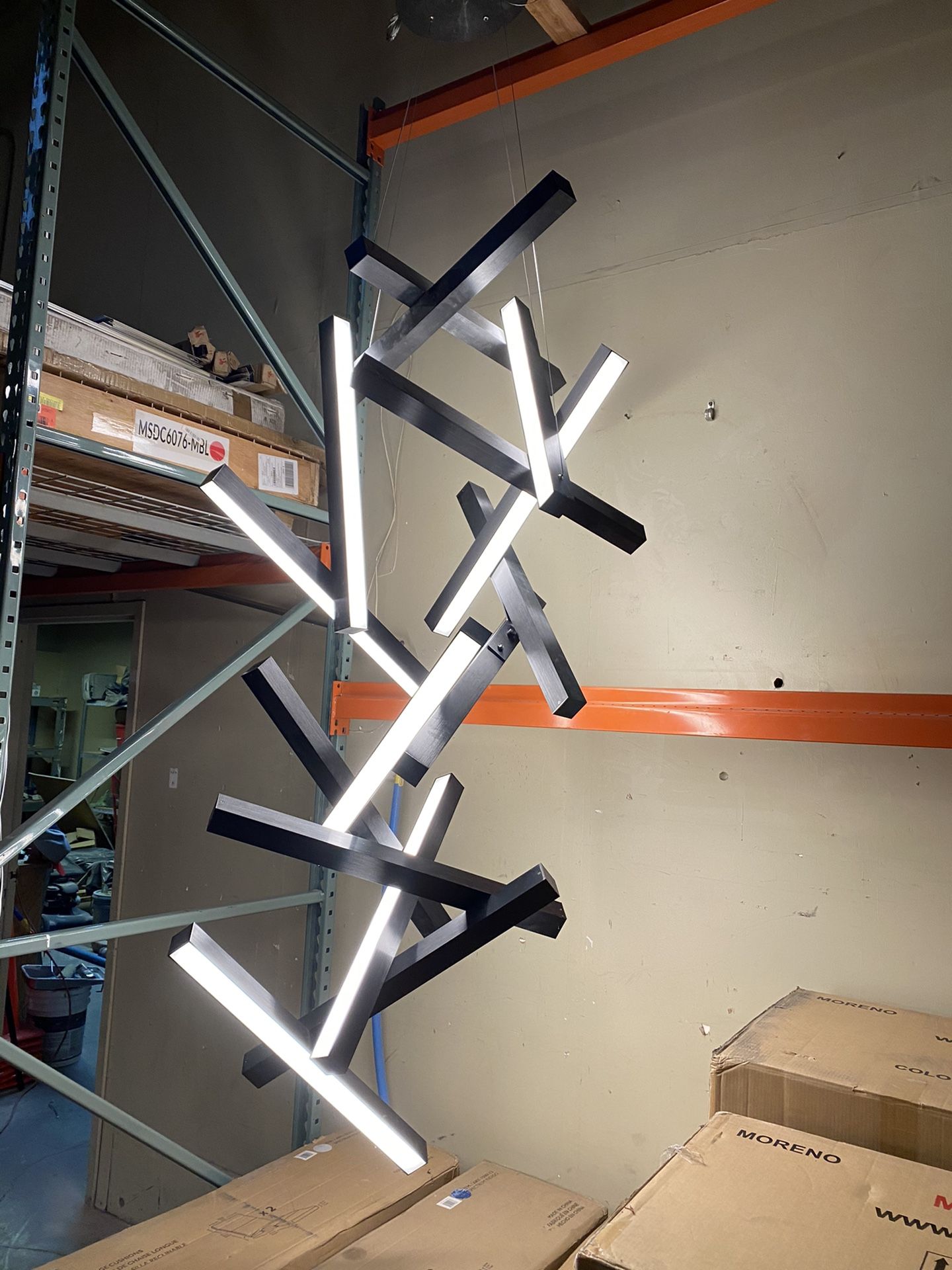 6Ft Chaos 15 Geometric Chandelier NEW Wayfair