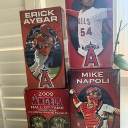 Angels Bobble Head Lot
