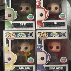 TELETUBBIES FUNKO POP! $90 FOR WHOLE SET