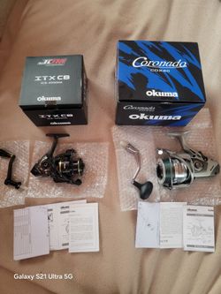 Okuma itx-cb 4000XG/ Okuma coronado cdx 60 Baitfeeder Saltwater Reel