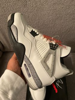 Jordan 4s “White Cement “