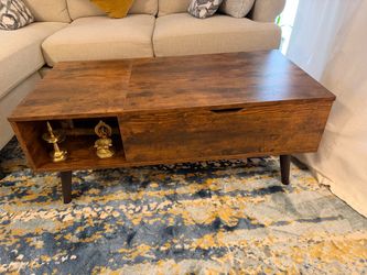 Coffee table with lift too
