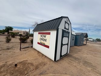 Storage shed - 8x12 lofted