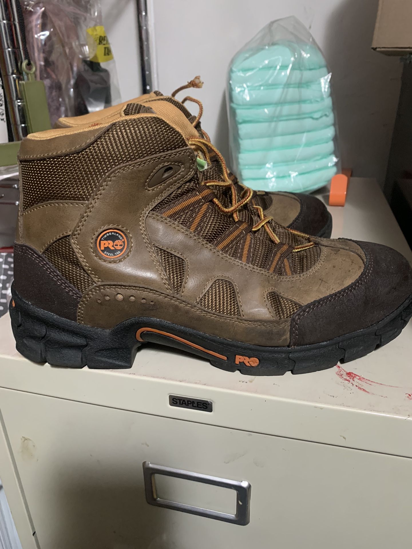 Timberland Pro Steel Toe Boots 