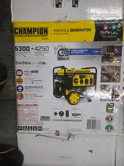 5300/4250-Watt Recoil Start Dual Fuel Portable Generator