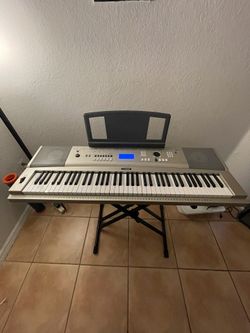 yamaha ypg-235 piano keyboard 