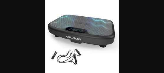 Nautilus VibraTone Pro Vibration Plate Exercise Machine - Black