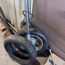 Klx110 / Drz110 Kawasaki Street Tire Kit