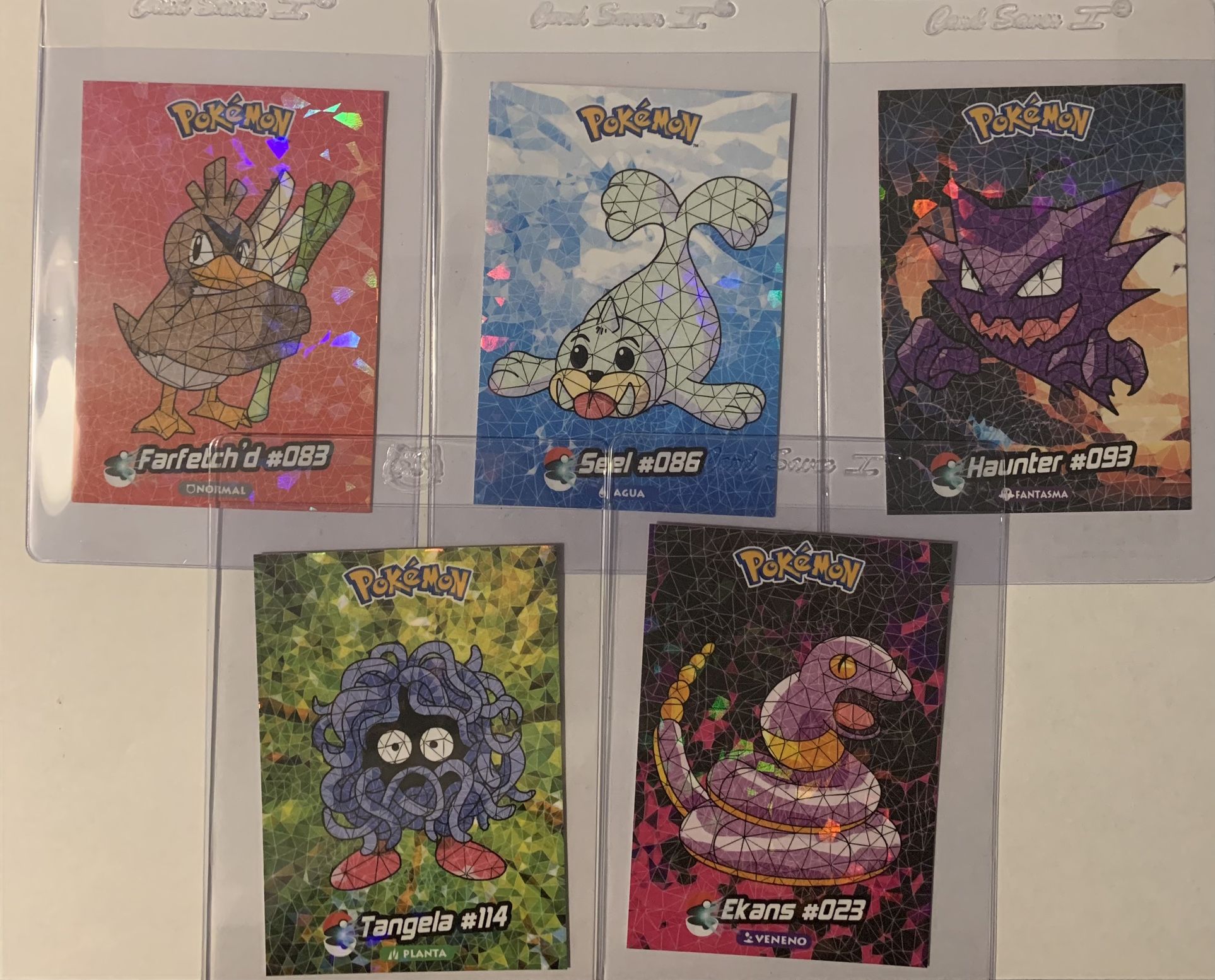 Pokemon Crystal Card Collection Cards