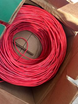 Honeywell Roll of cable genesis 16/2 solid shielded riser red low voltage