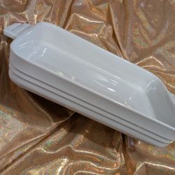 Le Creuset White NEW baking Dish