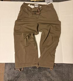 Womens Charter Club Capri Cargo Pants Size Small