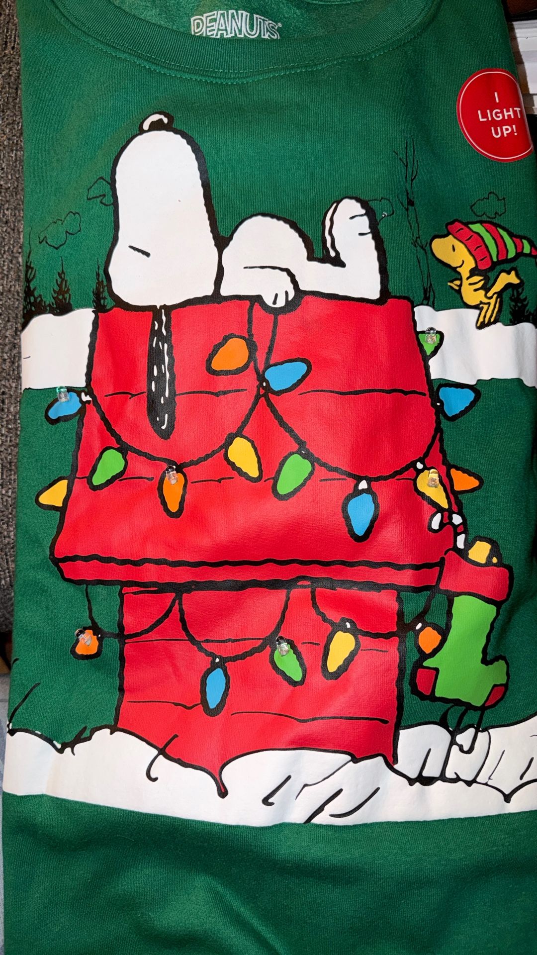 Light up Snoopy Sweatshirt