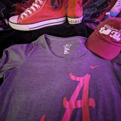 Alabama Shoes, Shirt & Ball Cap