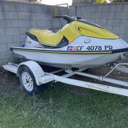 1997 YAMAHA WAVERUNNER with Trailer 