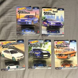 Fast And Furious Hotwheels 