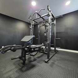 Smith Machine 2001 | Multi-Use Adj Bench | Gym Equipment | Fitness | Squat Rack | Excercise |🔴WEIGHTS AND BARBELL SOLD SEPARATELY 🔴 FREE DELIVERY 🚚