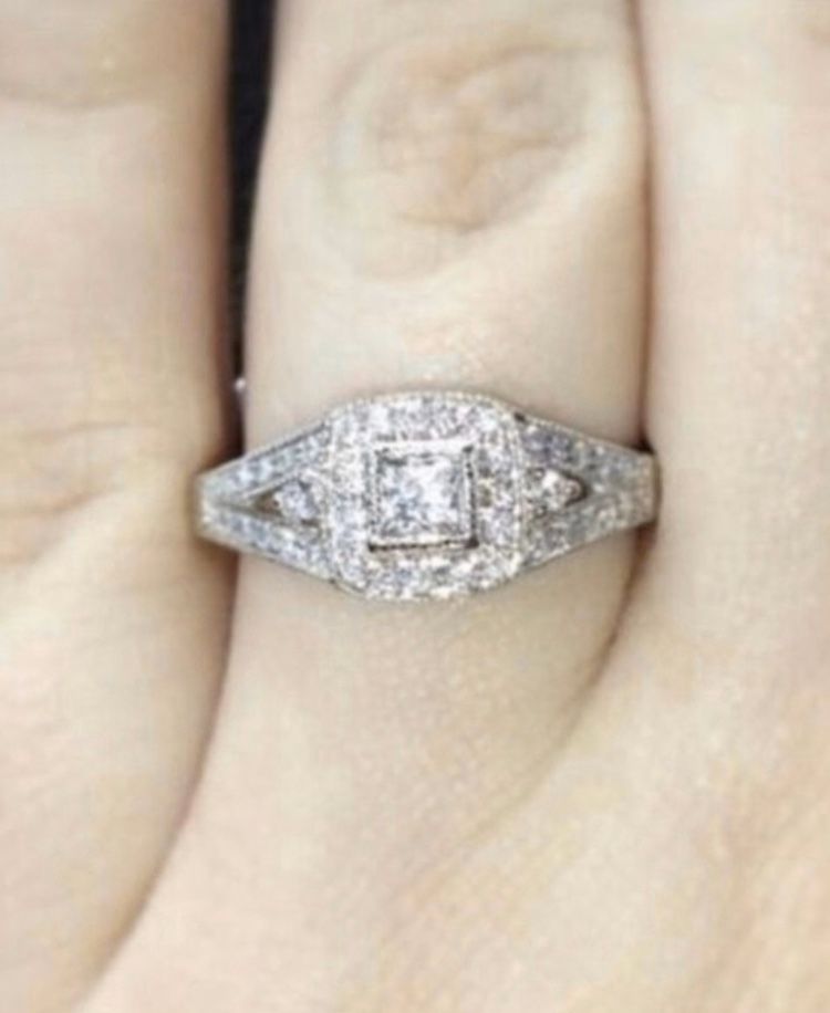 Wedding ring set ( engagement)